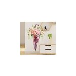 Sticker bouquet de fleur dans un parapluie