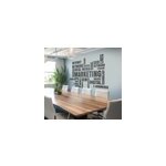 Sticker bureau concept marketing num�rique