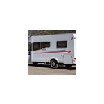 Sticker camping car ct rayures