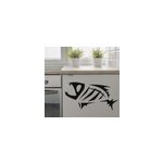 Sticker carcasse de poisson