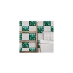 Sticker carrelage effet mosa�que vert d�grad�