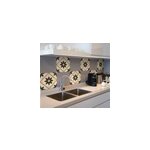 Sticker carrelage style flamand