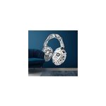 Sticker chambre ado casque musique avec dessins
