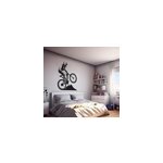 Sticker chambre ado vtt monochrome