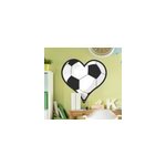 Sticker chambre enfant coeur football