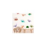 Sticker chambre enfant dinosaures noms scientifiques