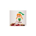 Sticker chambre enfant elfe fille personnalisable