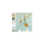 Sticker chambre enfant petit prince et sa rose