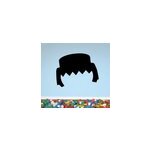 Sticker cheveux playmobil