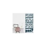 Sticker citation bernard shaw