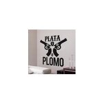Sticker muraux salon citation c�l�bre pablo escobar