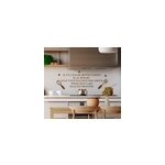Sticker citation fran�aise cuisiner avec amour