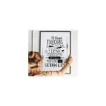 Sticker citation oscar wilde �toiles