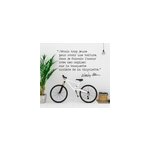Sticker citation woody allen byciclette