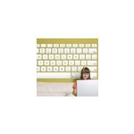 Sticker bureau clavier ordinateur