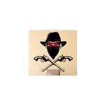 Sticker cowboy amoureux