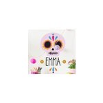 Sticker crne santa muerte