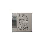 Sticker cuisine sel et poivre love amour
