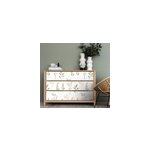 Sticker deco meuble sticker de fleurs sauvages minimaliste