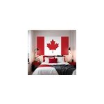 Sticker décoratif drapeau du canada Sticker décoratif drapeau du canada