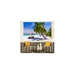 Sticker d�coratif �le paradisiaque