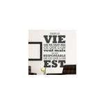 Sticker dcoratif jean paul sartre