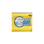 Stickers dessin baby shark  bord