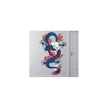 Sticker dragon chinois