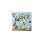 Sticker pour enfant animaux  bord d'un avion