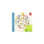 Sticker enfant animaux dans cercle