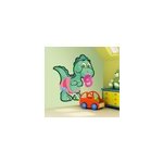 Sticker chambre bébé dinosaure vert Sticker chambre bébé dinosaure vert