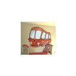 Sticker enfant bus scolaire