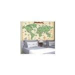 Sticker enfant carte au tr�sor