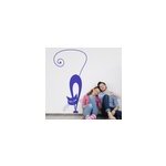 Sticker enfant chat en alerte