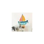 Sticker enfant dessin barque
