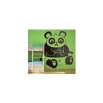 Sticker enfant dessin sourire panda Sticker enfant dessin sourire panda