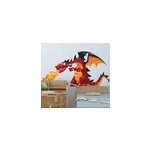 Sticker enfant dragon crachant du feu