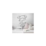 Sticker enfant fillette couettes