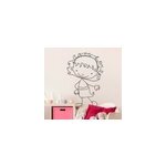 Sticker enfant fillette dessin