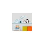 Sticker enfant igloo pingouins