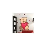 Sticker enfant peluche amour
