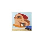 Sticker enfant poulailler et poule