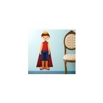 Sticker enfant roi