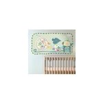 Sticker enfant singe cadre