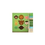 Sticker enfant ttes d'animaux