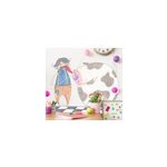 Sticker enfant vache fermier