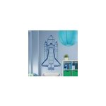 Sticker espace navette spatiale bleue