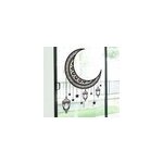 Sticker fen�tre lune et lampes arabes