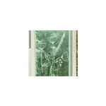 Sticker fentre trois fleurs marguerites monochromes