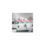 Sticker fleurs de coquelicots dessin�es
